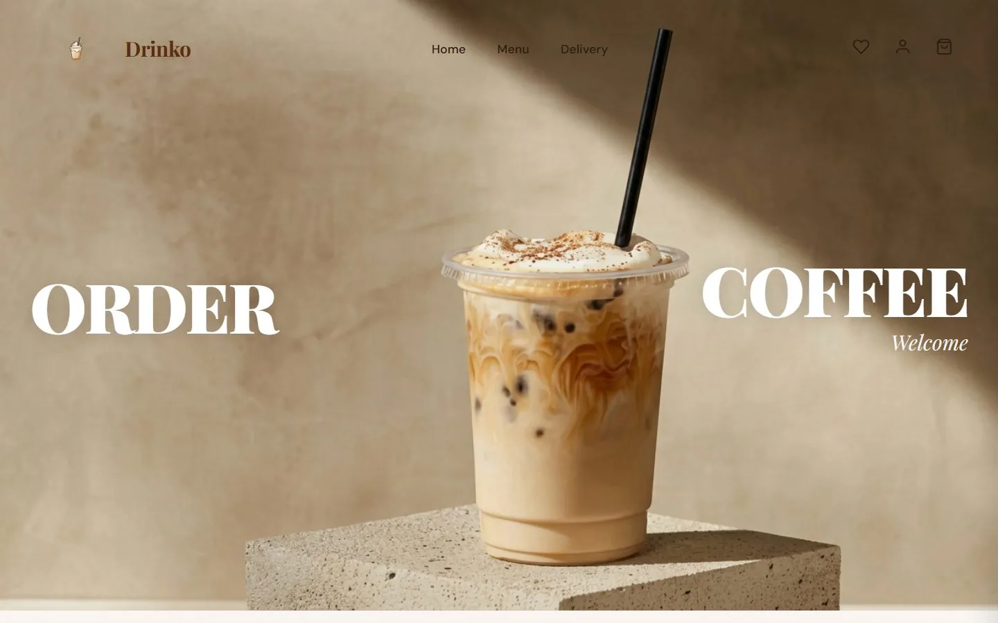 Aperçu du site Drinko