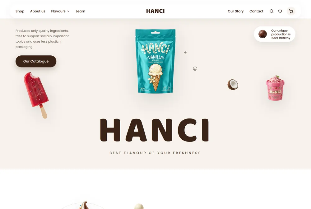 Aperçu du site Hanci